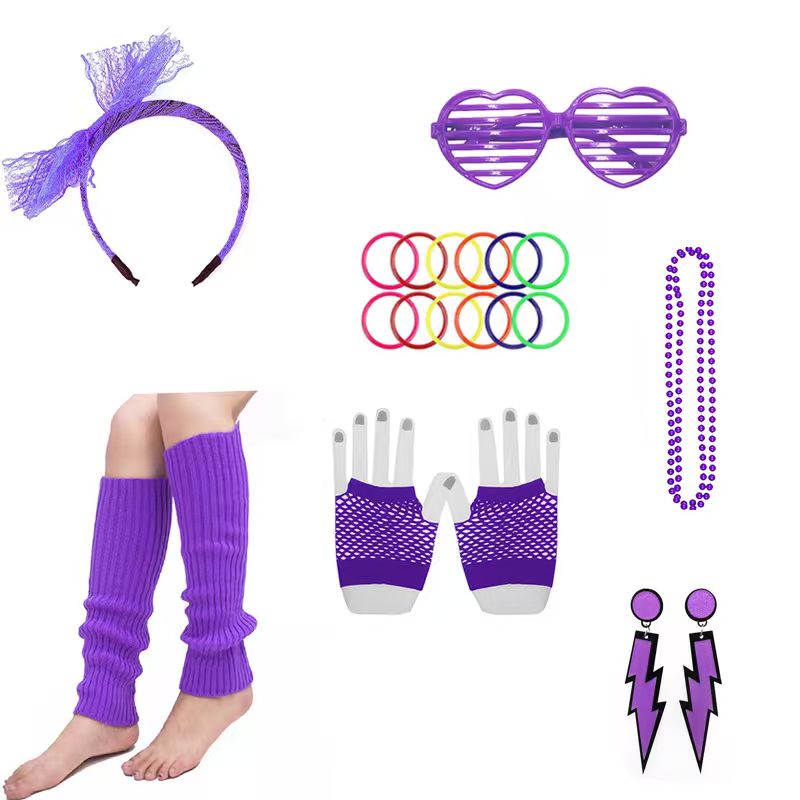 Women'S Accessories In The 80S - PESENAR 80s Accessories for Women, Women's