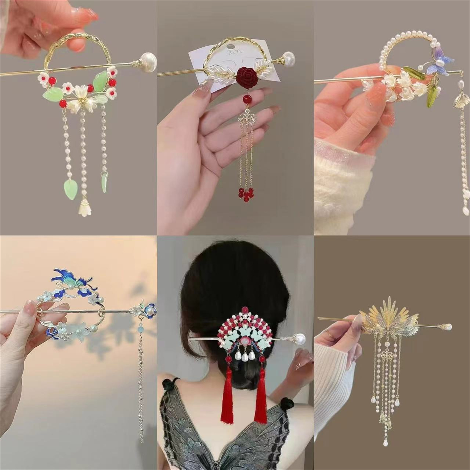 Women Accessories Aesthetic - Ethnic Style Hairpin For Women Exquisite