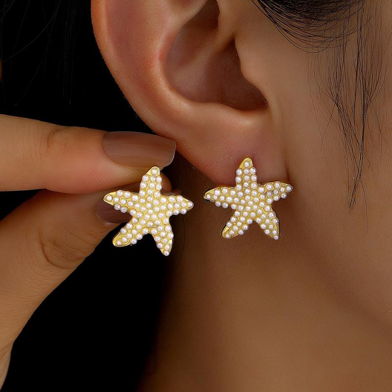 Women'S Accessories Jewelry Sale - New Sale Exaggeration Ocean Shell Texture