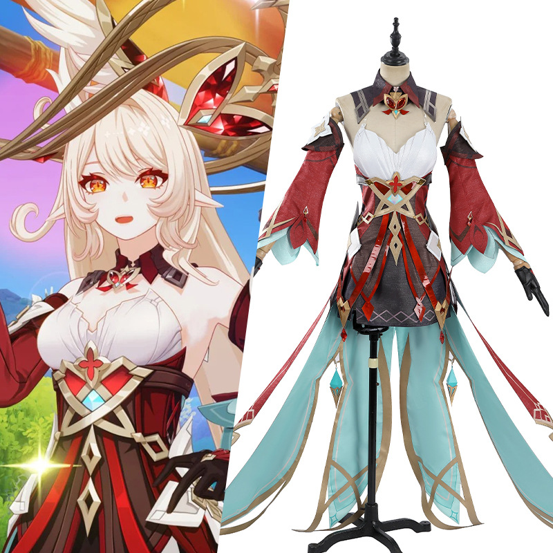 Women Accessories To Gift - Genshin Impact Alice Cosplay Set Witch's