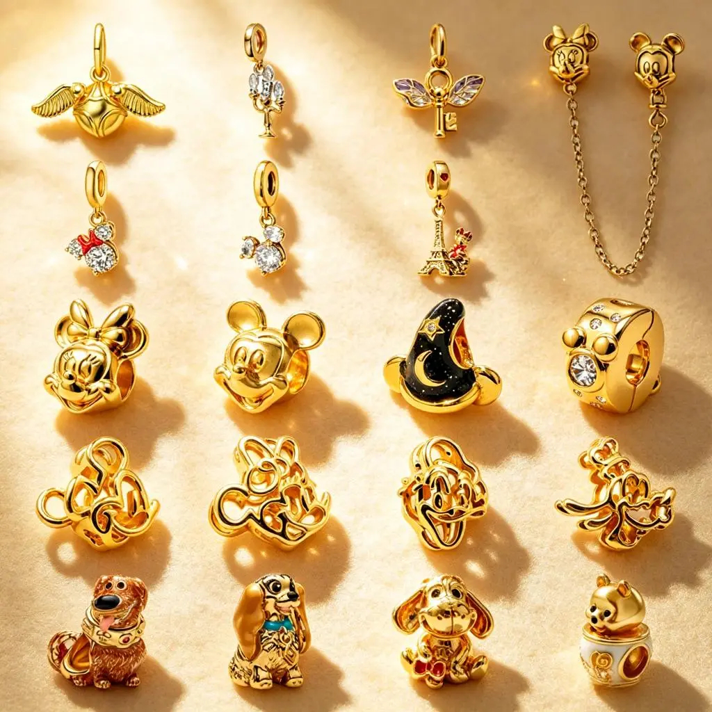 Women'S Accessories Jewelry Sale - Hot Sale Gold Plated Original Charms