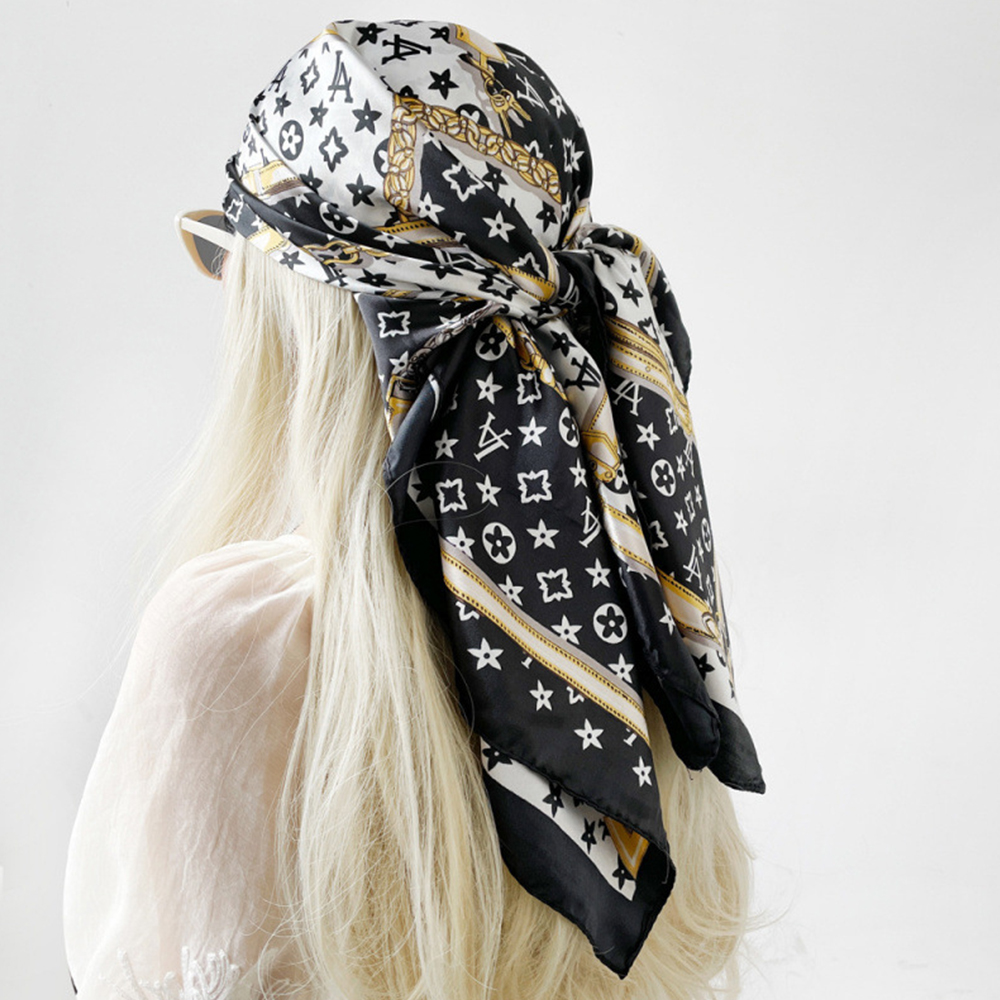 Silk Scarf Square - New Hot Sale Fashion 90X90cm Printed