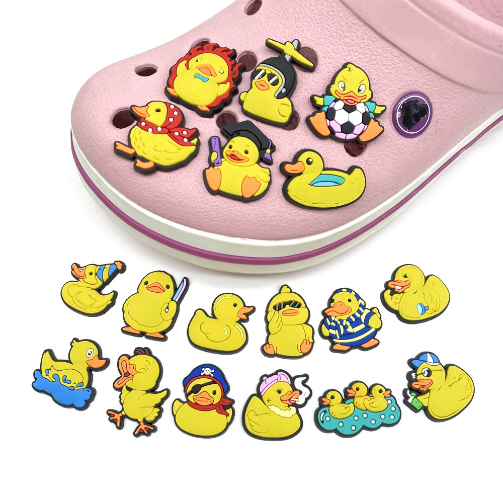 New Yellow Duck Shoe Charms Pi - đánh giá và giá Women'S Accessories For Crocs