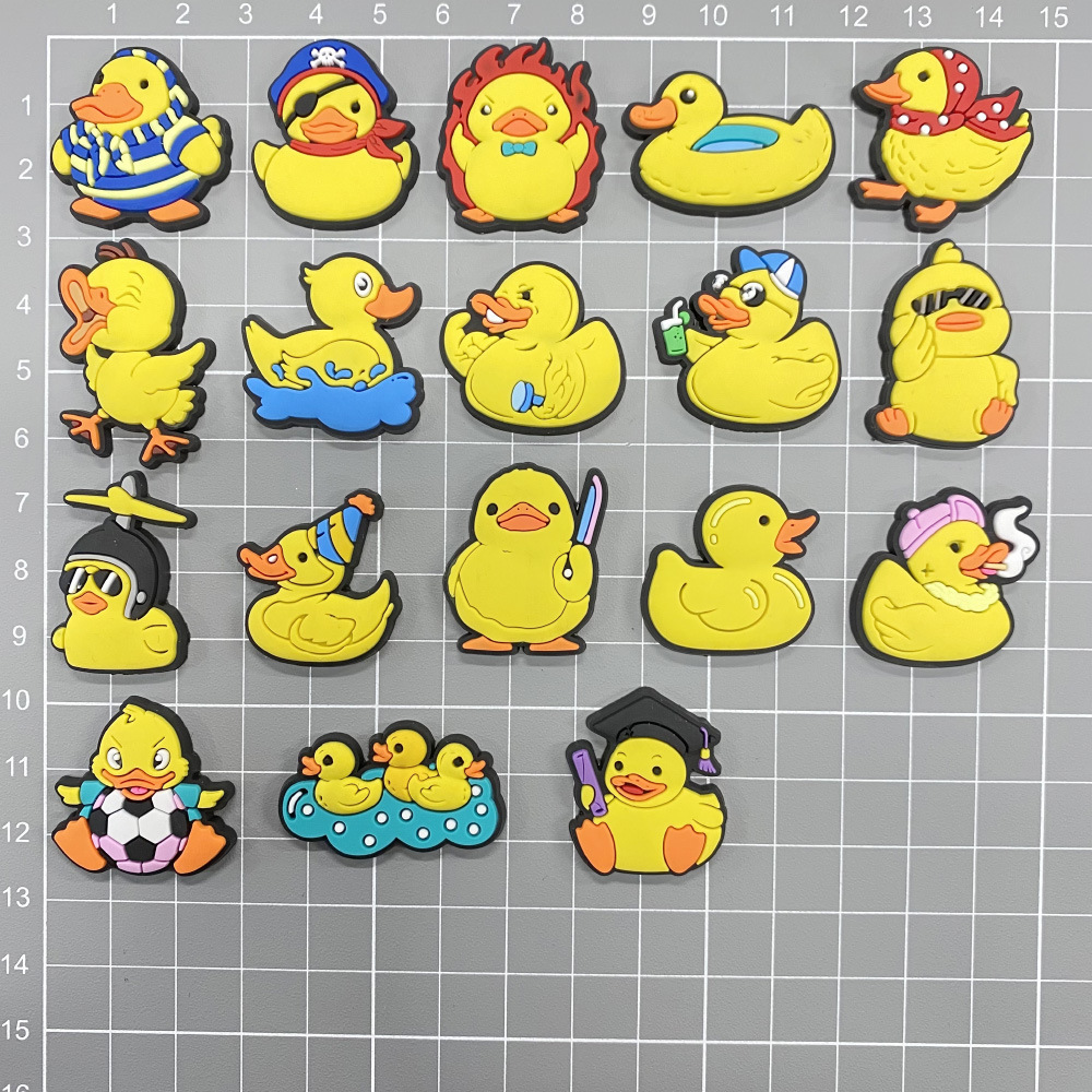 New Yellow Duck Shoe Charms Pi - đánh giá và giá Women'S Accessories For Crocs