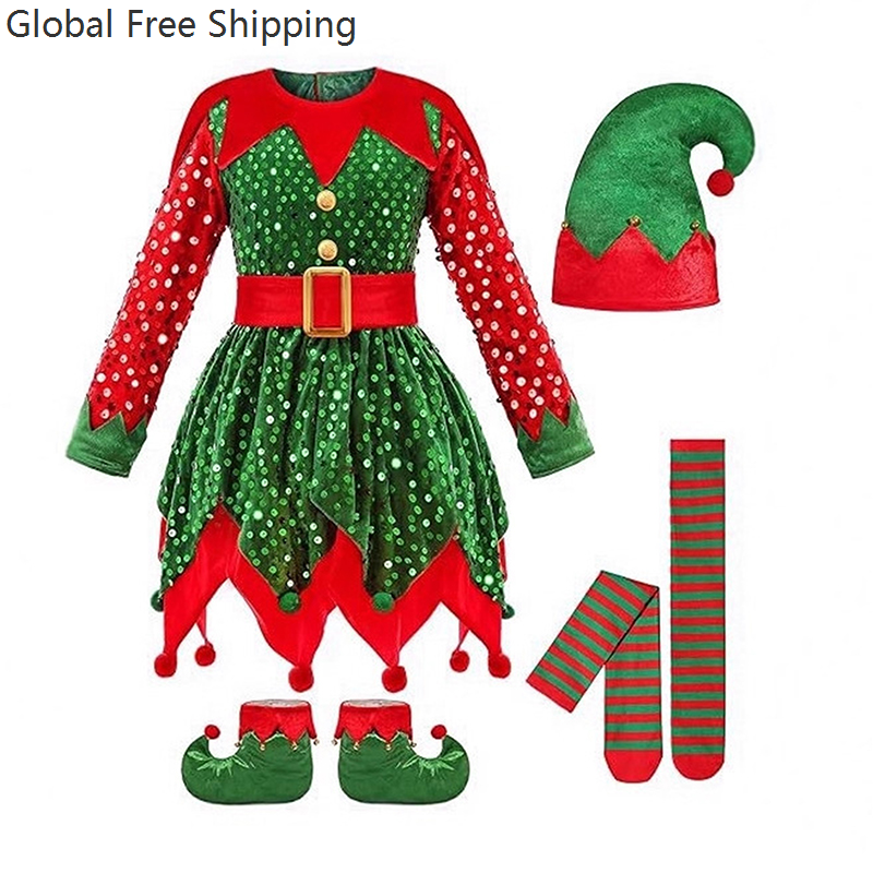 Girls Christmas Costume Set Sa - đánh giá và giá Women'S Red Accessories