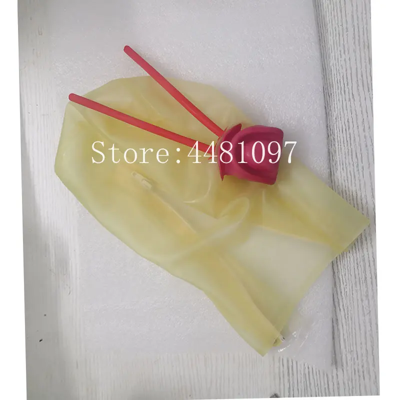 Pink Transparent Latex Hood wi - đánh giá và giá Women'S Red Accessories