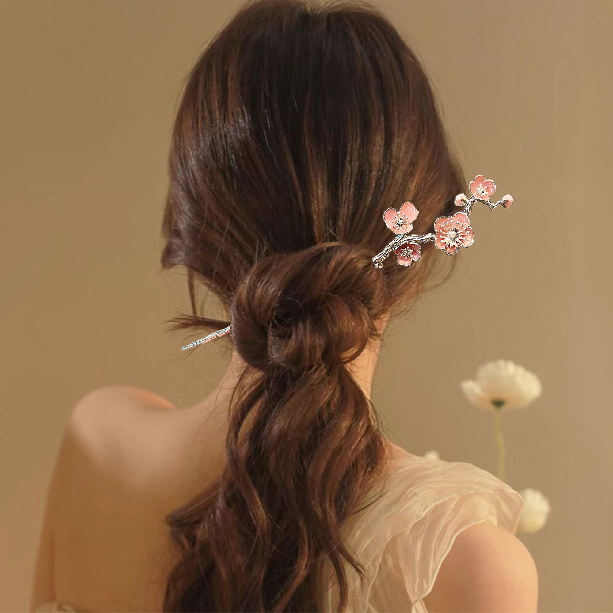 Enamel Alloy Hairpin For Women - đánh giá và giá Women Accessories Aesthetic