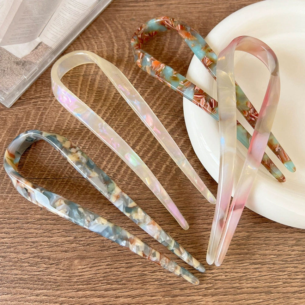 Retro U-shaped hairclip for wo - đánh giá và giá Women Accessories Aesthetic