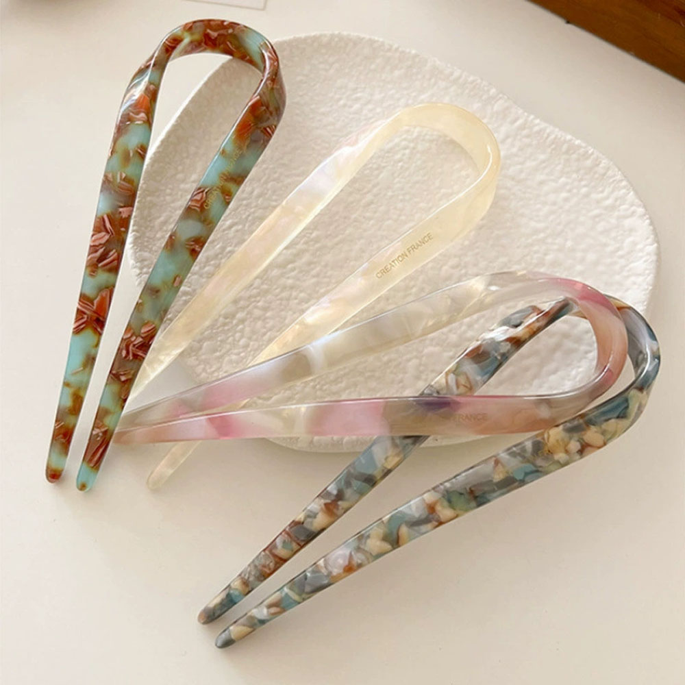Retro U-shaped hairclip for wo - đánh giá và giá Women Accessories Aesthetic