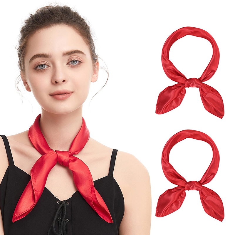 2024 New Fashion Women Satin S - đánh giá và giá Silk Scarf Square