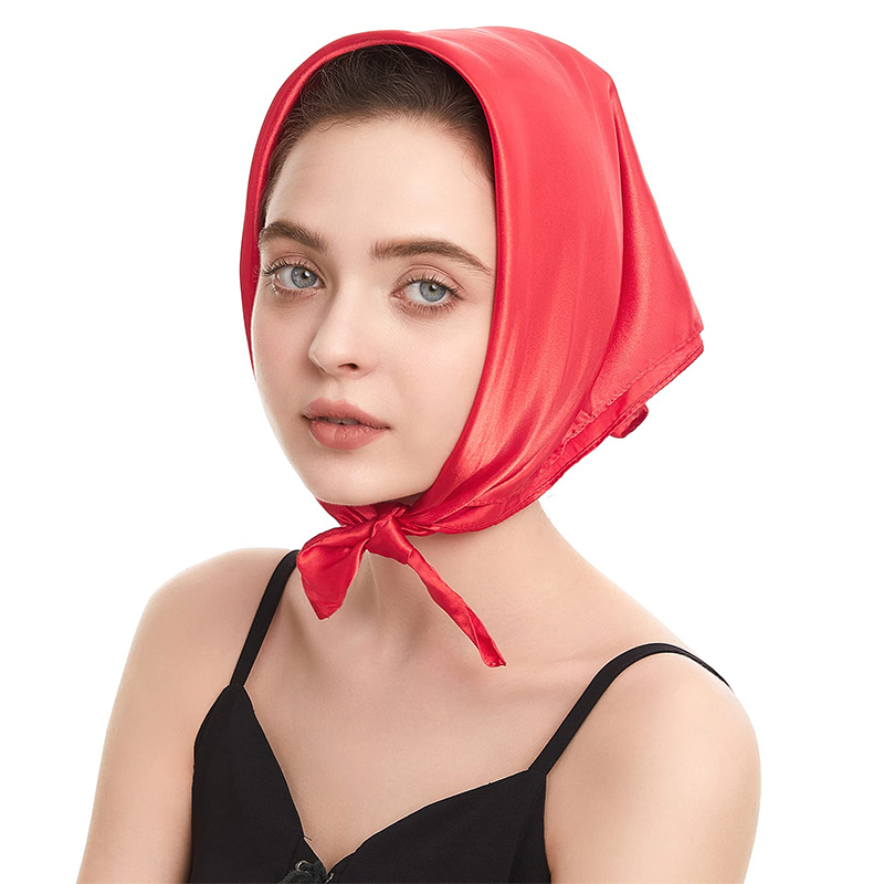2024 New Fashion Women Satin S - đánh giá và giá Silk Scarf Square