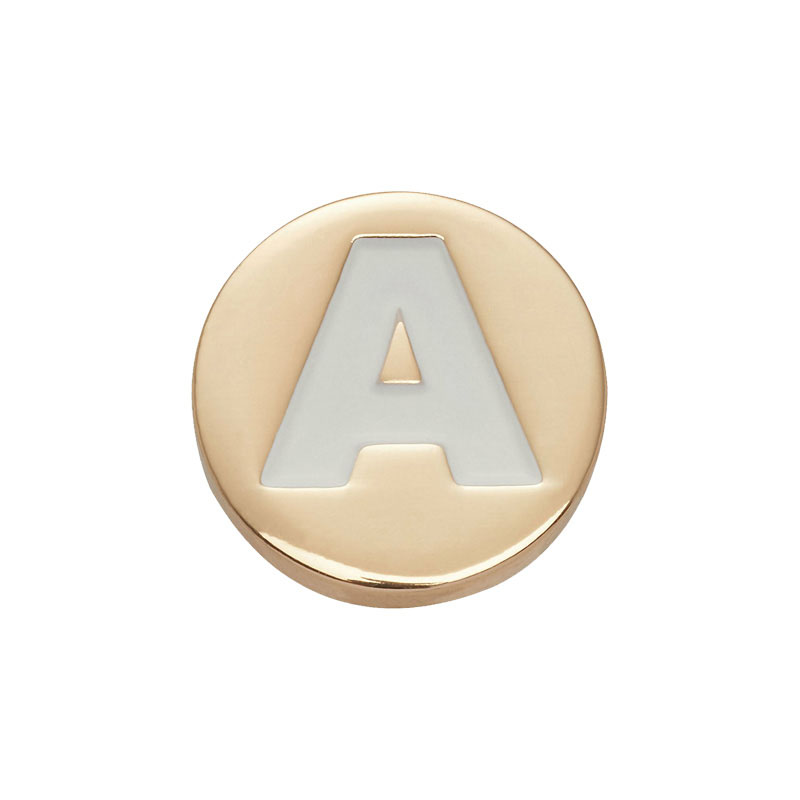 Bling Gold  Letter Shoe Charms - đánh giá và giá Women'S Accessories For Crocs
