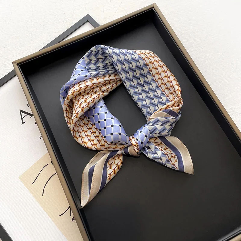 New scarf women spring printed - đánh giá và giá Silk Scarf Square