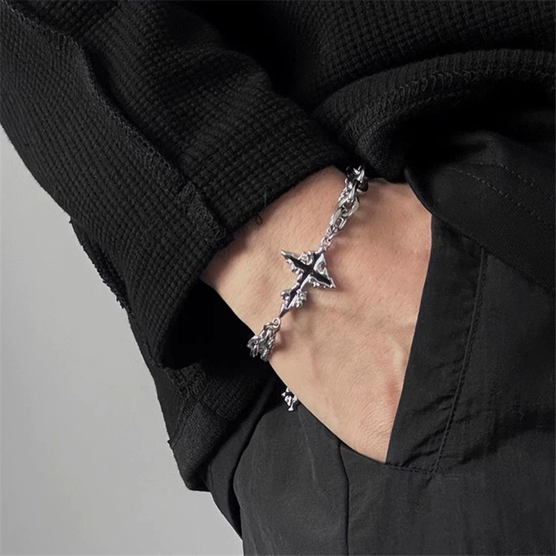 Punk Black Cross Pendant Chain - đánh giá và giá Women'S Emo Accessories