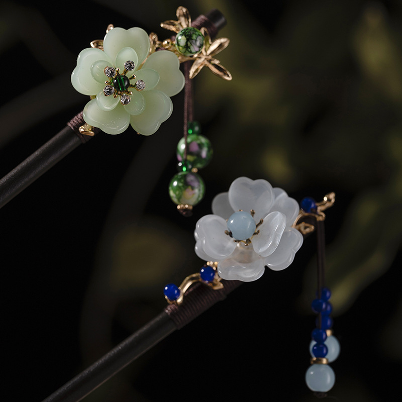 1Pc Wooden Hairpin Headdress f - đánh giá và giá Women Accessories Aesthetic