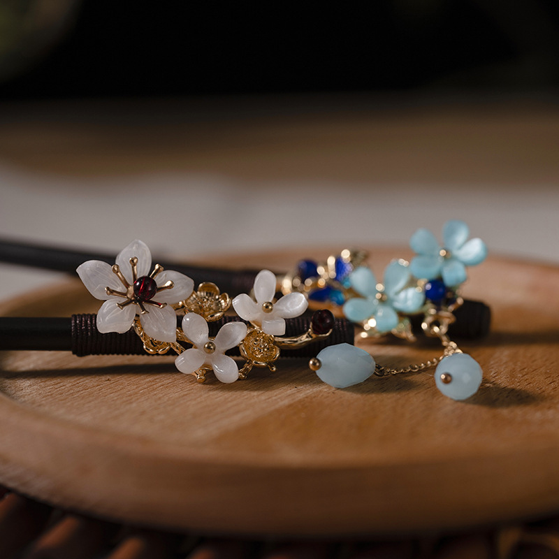 1Pc Wooden Hairpin Headdress f - đánh giá và giá Women Accessories Aesthetic