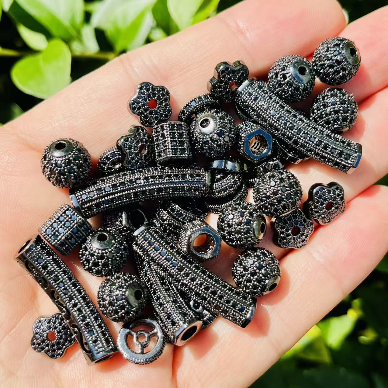 45Pcs/lot Zirconia Pave Copper - đánh giá và giá Women Accessories Bracelet