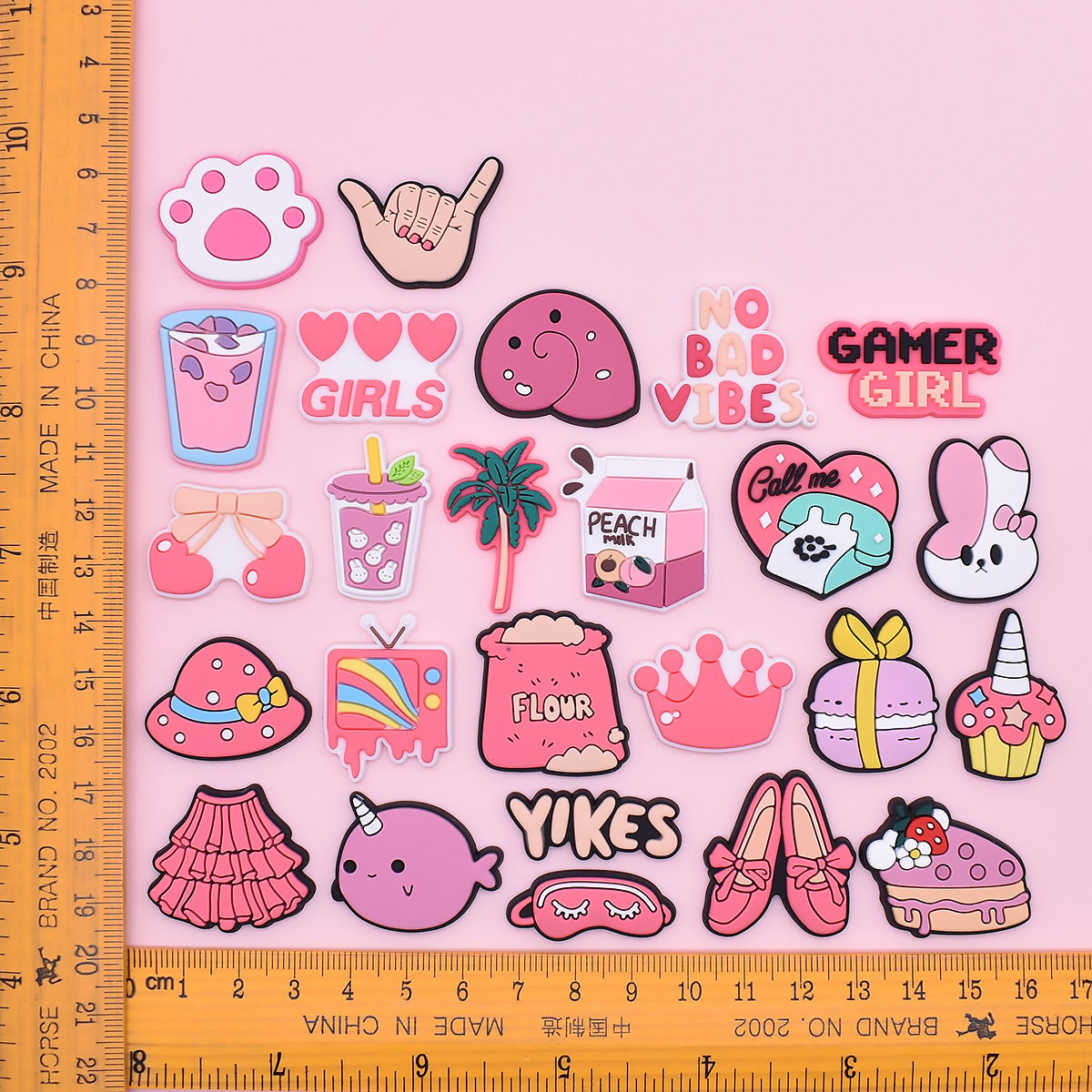 Cute Pink Shoe Charms Decorati - đánh giá và giá Women'S Accessories For Crocs