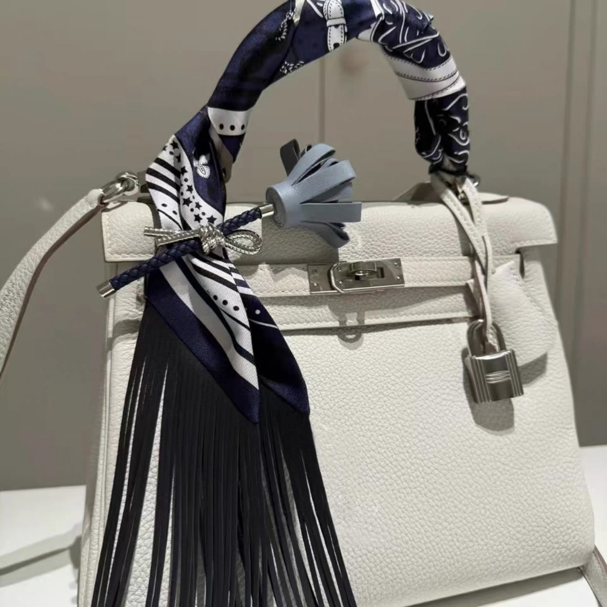 Faux Leather Fringe Tassel Sca - đánh giá và giá Women Accessories Business