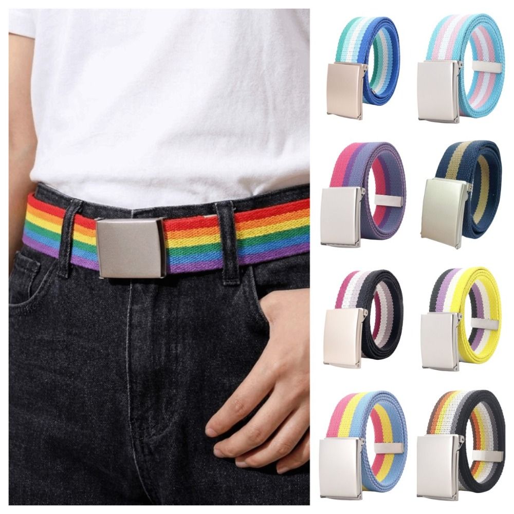 Fashion Metal Buckle Canvas Wa - đánh giá và giá Women Accessories Business