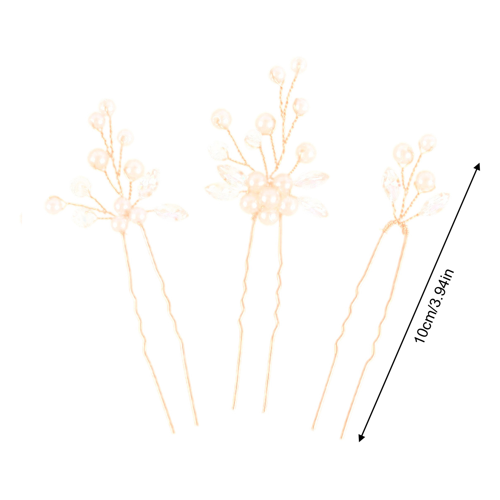 3pcs Bride Hairpin Trendy Hair - đánh giá và giá Women Accessories Aesthetic