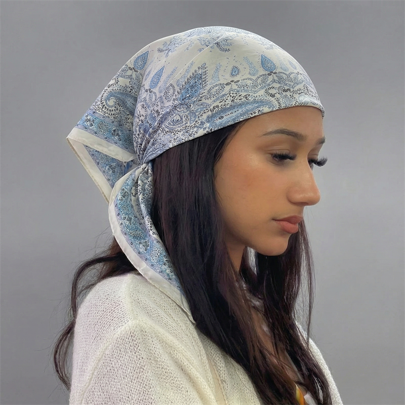 Luxury Printing Silk Square Sc - đánh giá và giá Silk Scarf Square