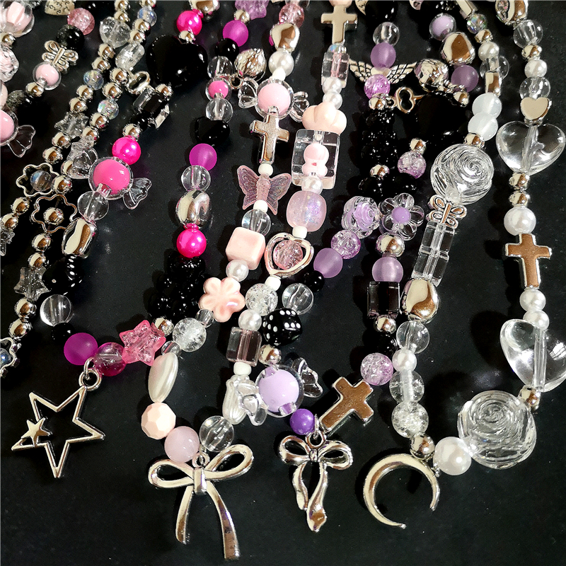 Retro Gothic Y2K Star Heart Bu - đánh giá và giá Women'S Emo Accessories