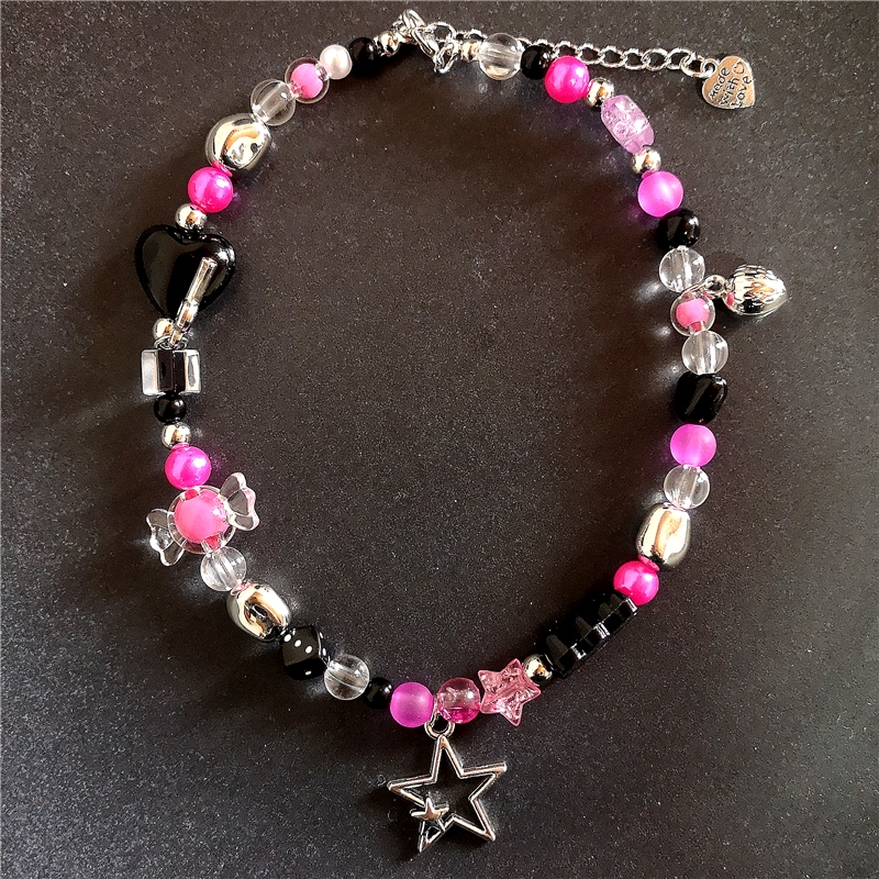 Retro Gothic Y2K Star Heart Bu - đánh giá và giá Women'S Emo Accessories