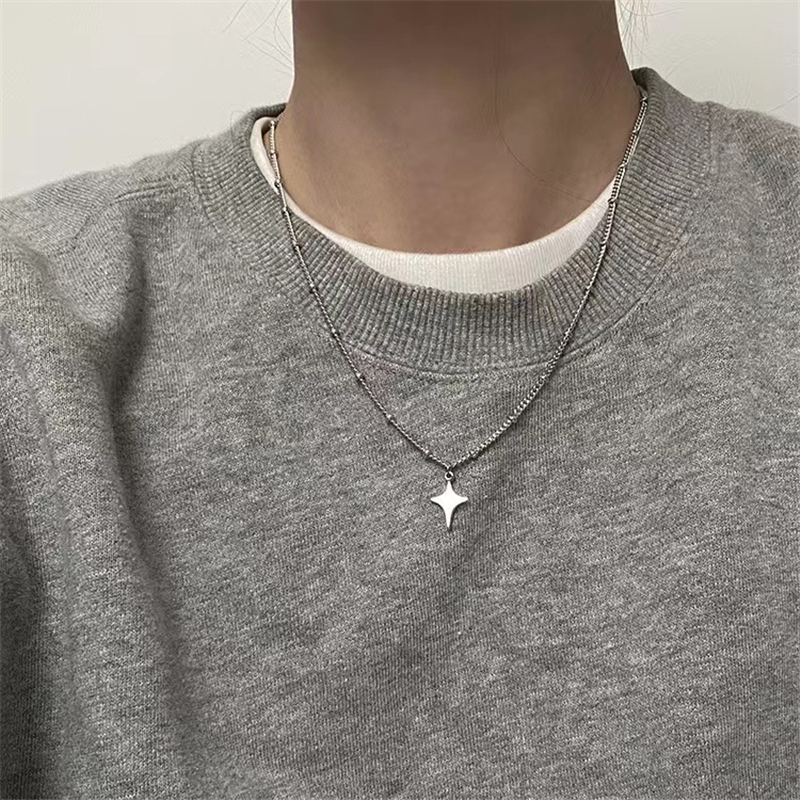 Kpop Goth Silver Color Star Pe - đánh giá và giá Women'S Emo Accessories
