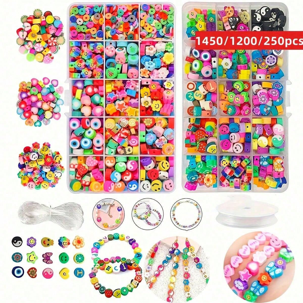 1450/1200/250pcs Polymer Clay  - đánh giá và giá Women Accessories Bracelet