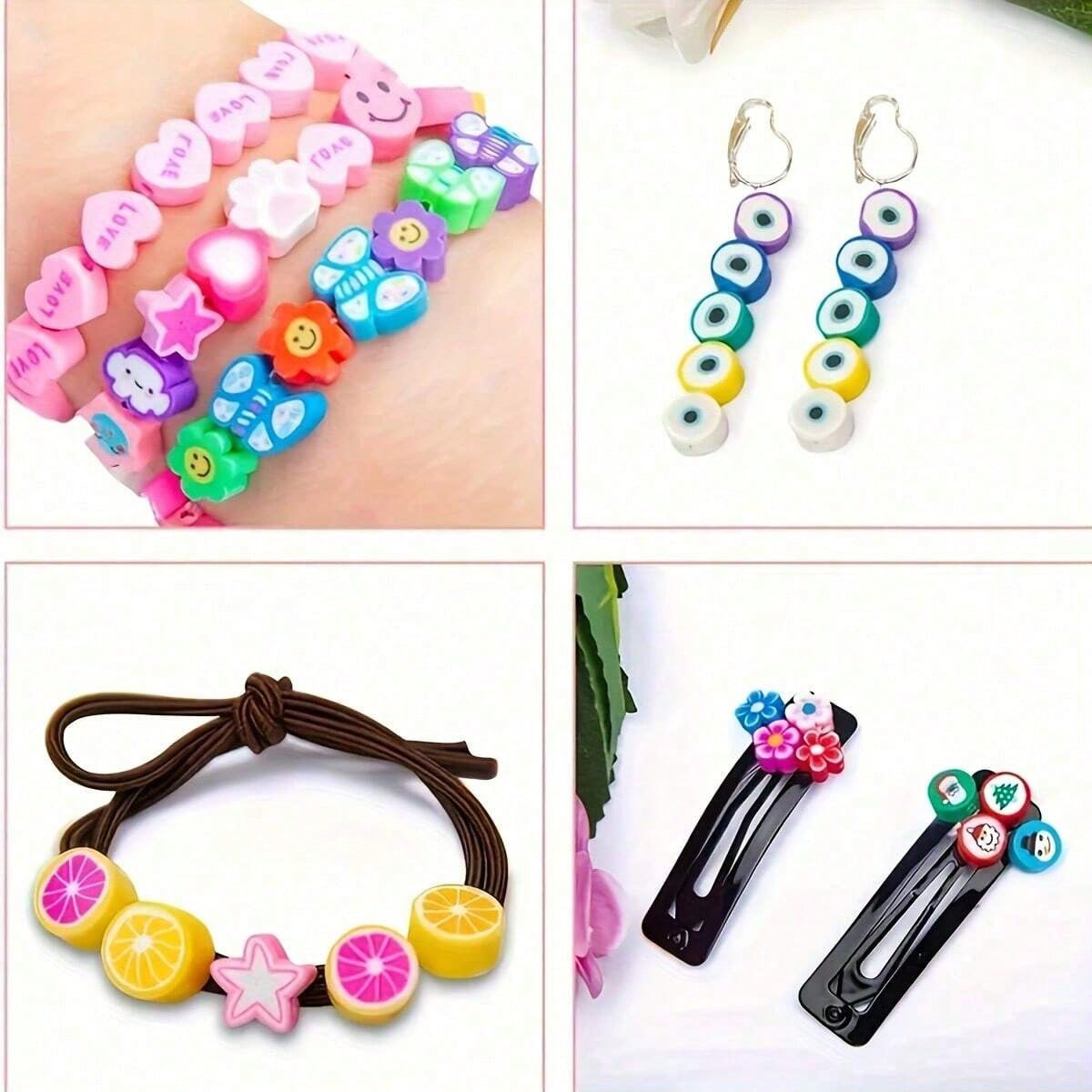 1450/1200/250pcs Polymer Clay  - đánh giá và giá Women Accessories Bracelet