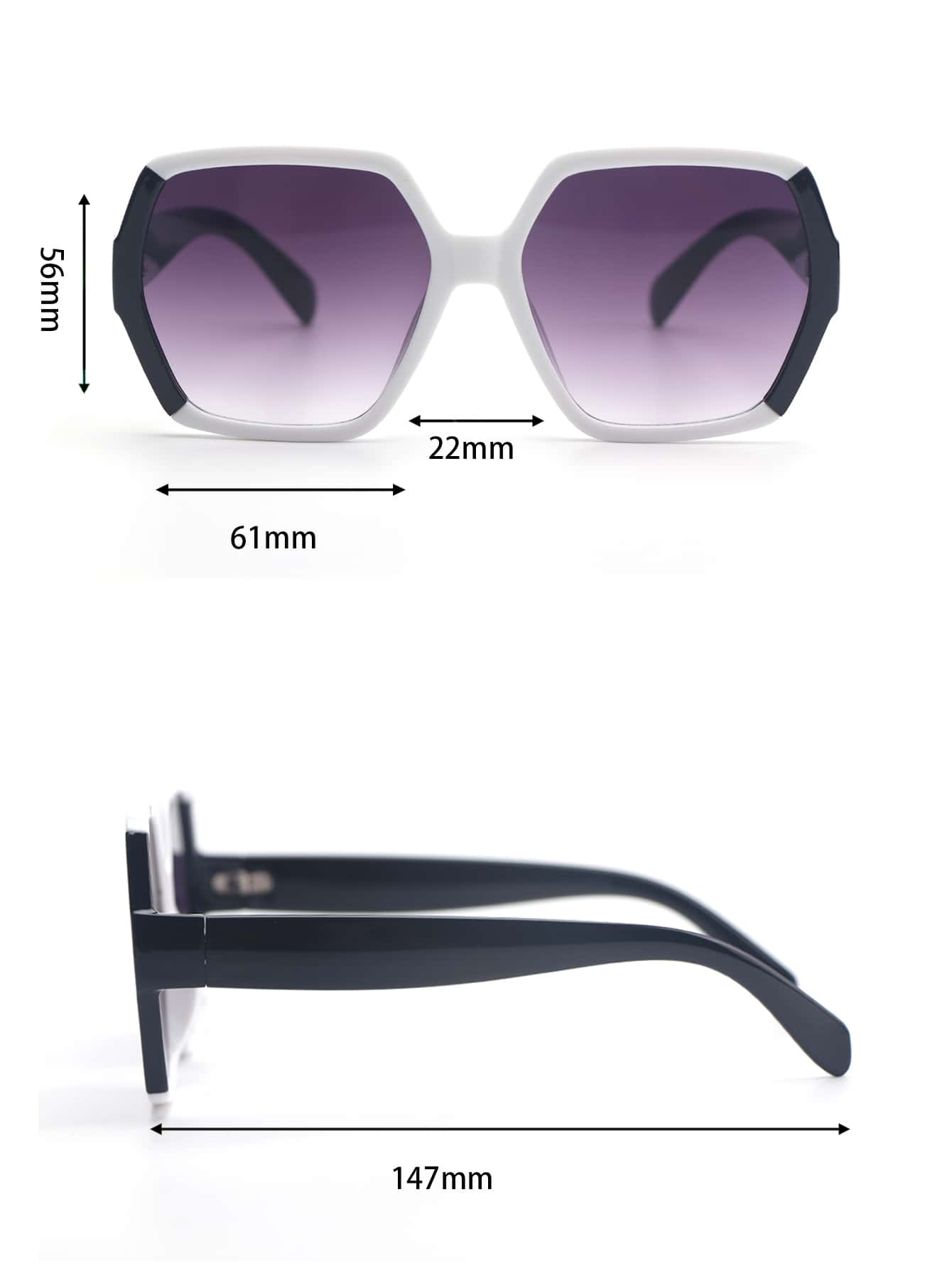 1pc Black And White Geometric  - đánh giá và giá Women Accessories Business
