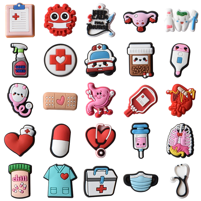 Nursing Shoe Charms for Crocs  - đánh giá và giá Women'S Accessories For Crocs