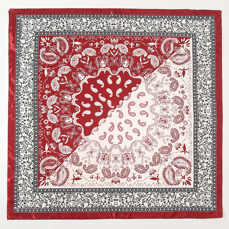 Satin Square Scarf Women Musli - đánh giá và giá Silk Scarf Square