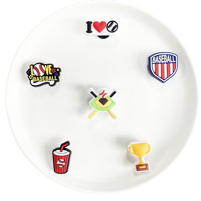 Hot 1Pcs PVC Love Baseball Sho - đánh giá và giá Women'S Accessories For Crocs