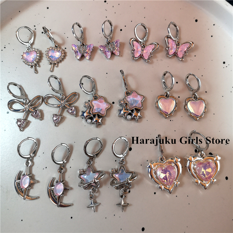 Gothic Y2K Moonlight Stone Hea - đánh giá và giá Women'S Emo Accessories