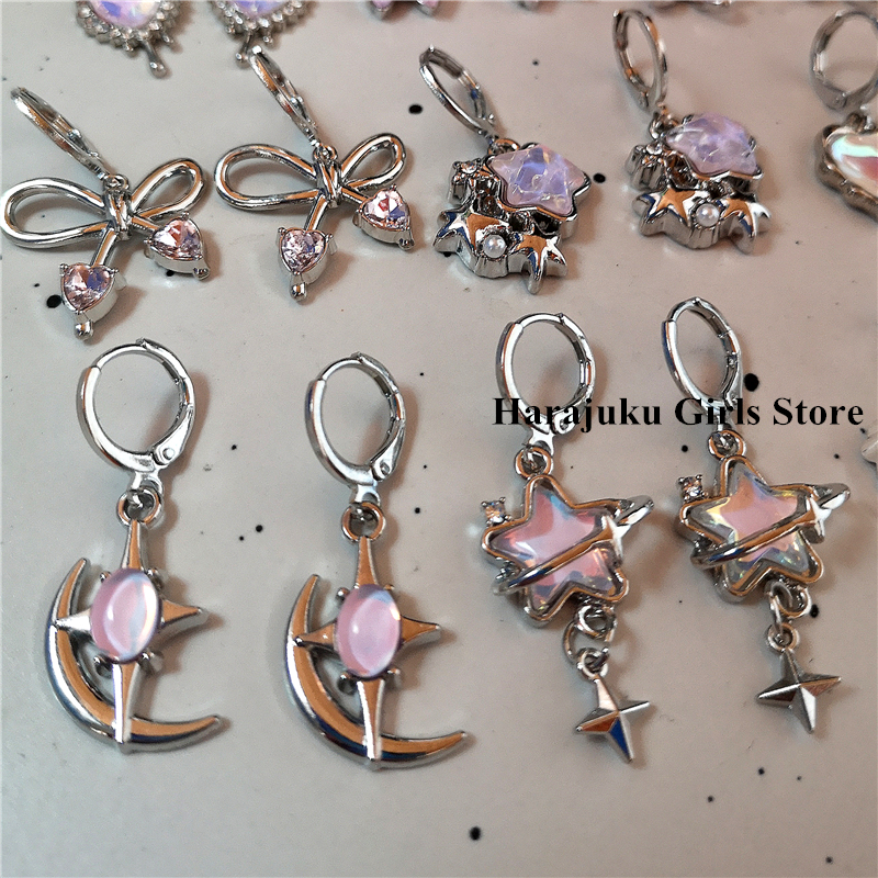 Gothic Y2K Moonlight Stone Hea - đánh giá và giá Women'S Emo Accessories