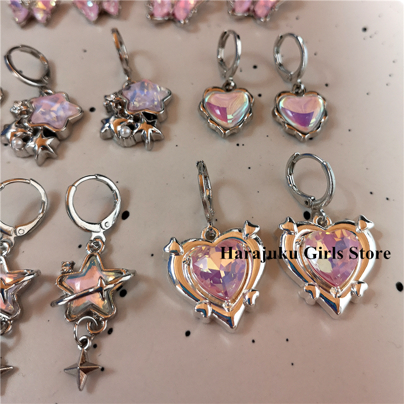 Gothic Y2K Moonlight Stone Hea - đánh giá và giá Women'S Emo Accessories