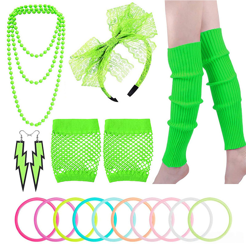 Coloured 90s 80s Outfit Access - đánh giá và giá Women'S Accessories In The 80S