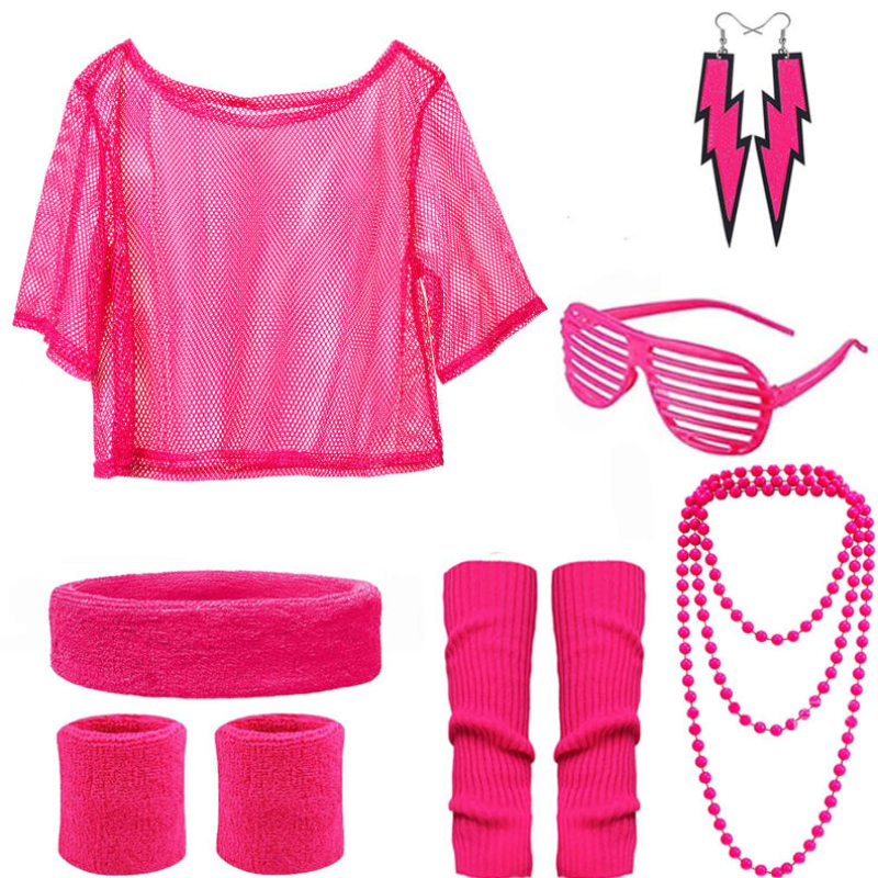 80s Hippie Disco Outfit Set Ne - đánh giá và giá Women'S Accessories In The 80S