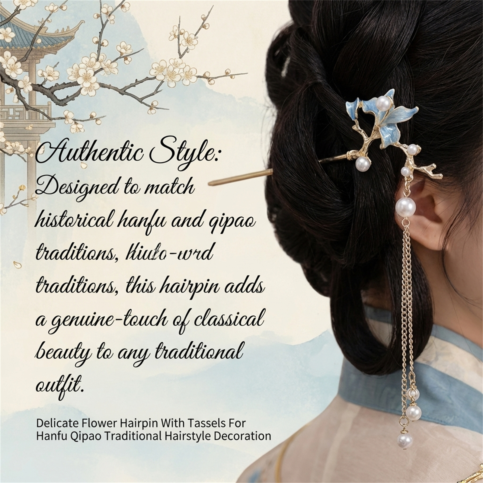 New Chinese Style Antique Hair - đánh giá và giá Women Accessories Aesthetic
