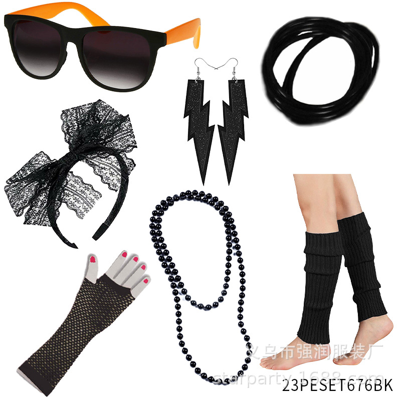 80s Fancy Party Costume Access - đánh giá và giá Women'S Accessories In The 80S