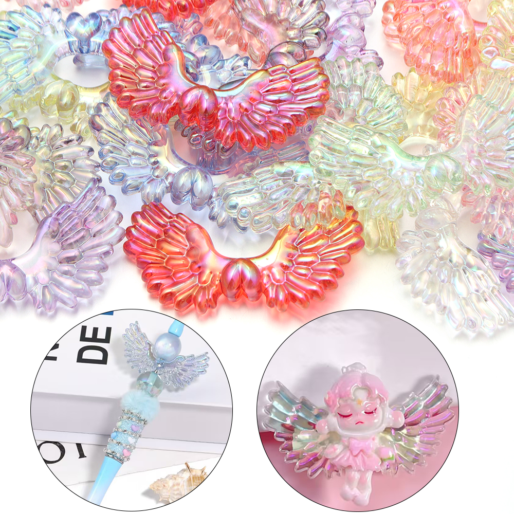 5pcs/lot AB Color Angel Wings  - đánh giá và giá Women Accessories Bracelet