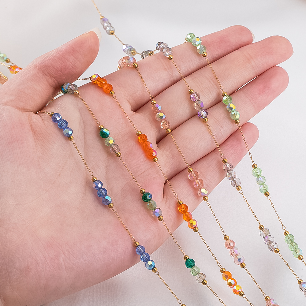 1Meter Stainless Steel Beads C - đánh giá và giá Women Accessories Bracelet
