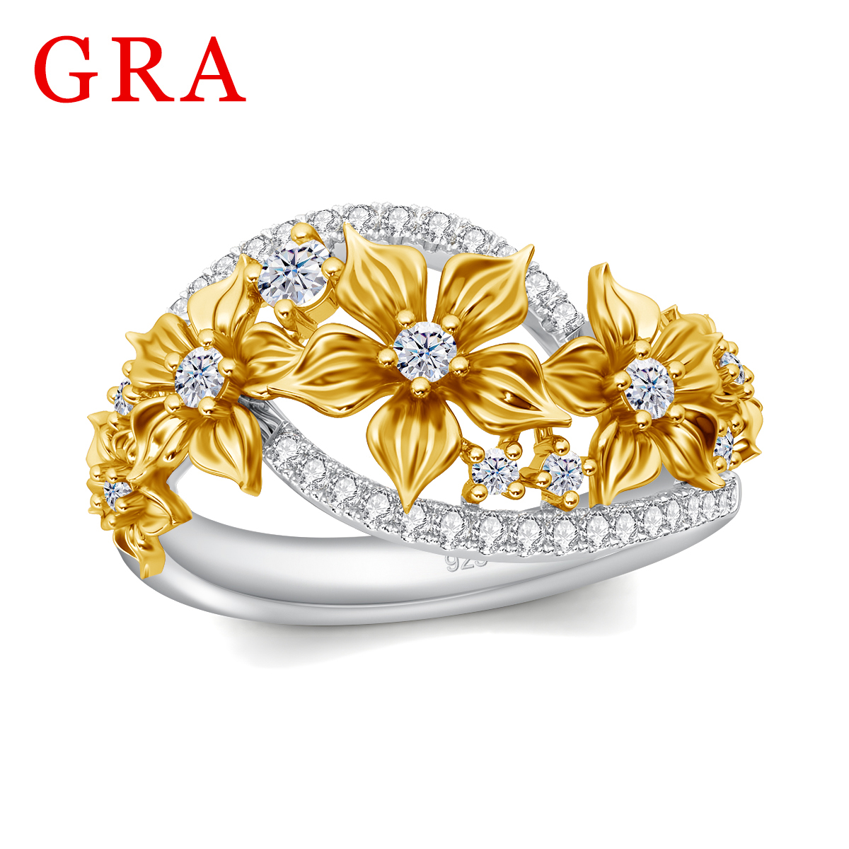 Unique Trending Flower Moissan - đánh giá và giá Women'S Accessories Jewelry Sale