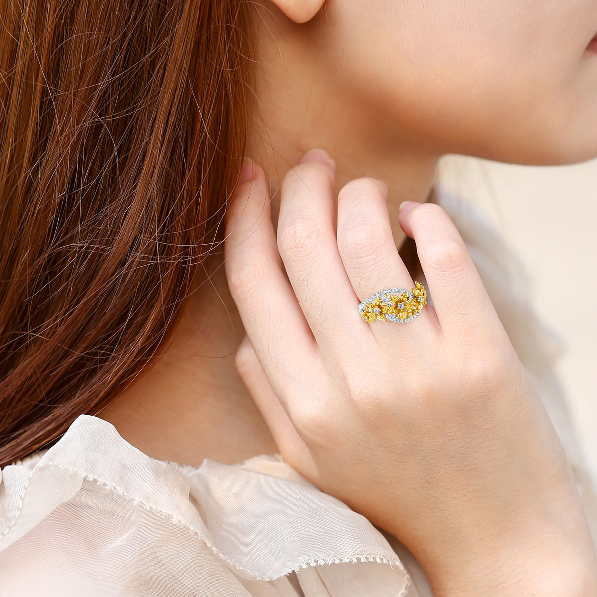 Unique Trending Flower Moissan - đánh giá và giá Women'S Accessories Jewelry Sale