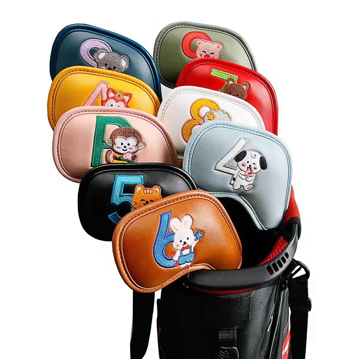 9Pcs Cute Cartoon Animal Golf  - đánh giá và giá Women Accessories To Gift