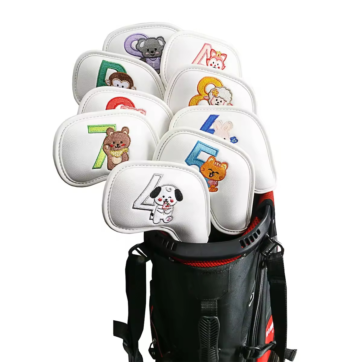 9Pcs Cute Cartoon Animal Golf  - đánh giá và giá Women Accessories To Gift