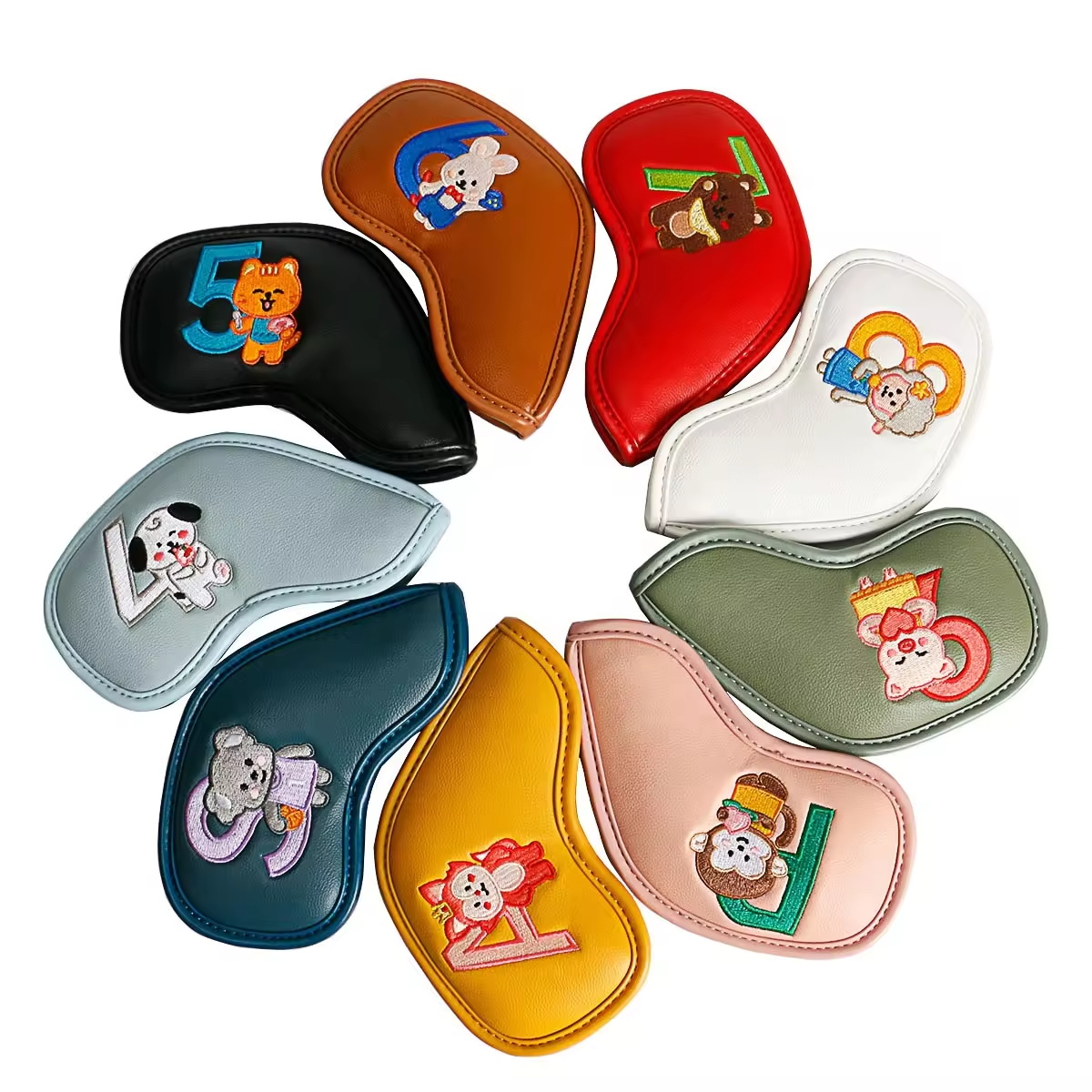 9Pcs Cute Cartoon Animal Golf  - đánh giá và giá Women Accessories To Gift