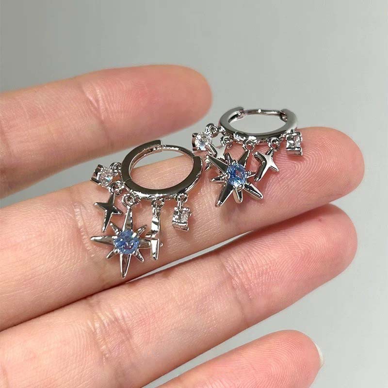 New Y2K Blue Zircon Star Tasse - đánh giá và giá Women'S Accessories Jewelry Sale